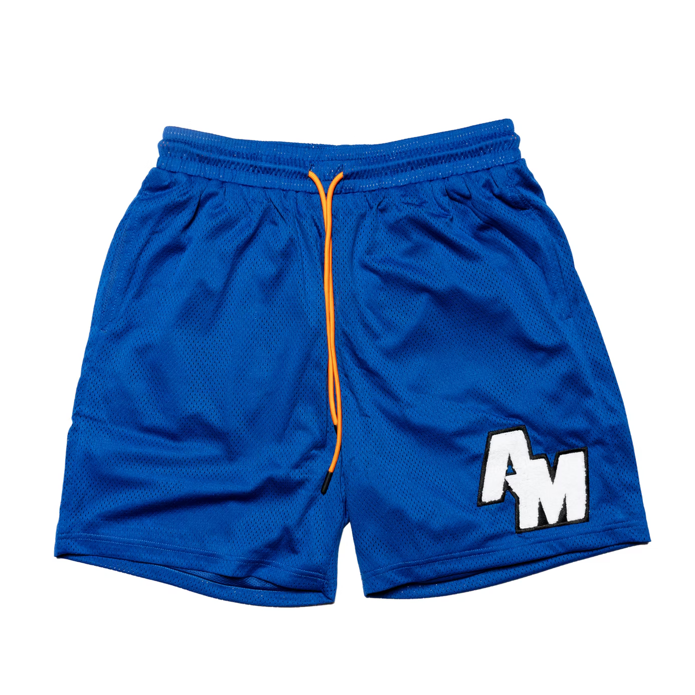 AM LOGO MESH SHORT BLACK